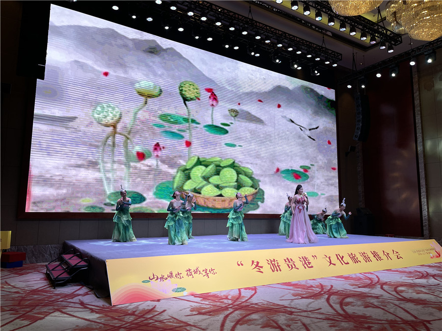 2020“山水暖你 荷城等你——冬游贵港”文化旅游推介会在南宁举行